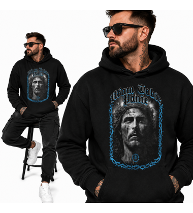 Bluza Chrześcijańska z kapturem Ufam Tobie Panie